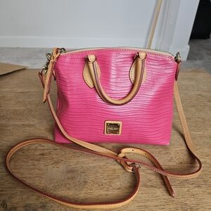 Dooney and Bourke Hot Pink Cossbody Bag EUC